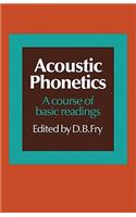 Acoustic Phonetics