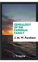 Genealogy of the Farnham Family