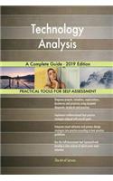 Technology Analysis A Complete Guide - 2019 Edition