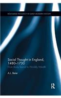 Social Thought in England, 1480-1730