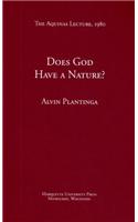Does God Have a Nature?