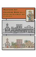 Western Art Coloring Book