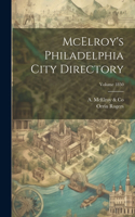 McElroy's Philadelphia City Directory; Volume 1850