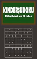 Kindersudoku - Rätselblock ab 12 Jahre