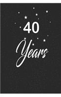 40 years