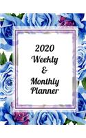 2020 Weekly & Monthly Planner