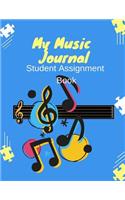 My Music Journal - Student Assignment Book