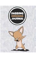 Dabbing Chihuahua Journal: 120 Lined Pages Notebook, Journal, Diary, Composition Book, Sketchbook (8.5x11) For Kids, Chihuahua Dog Lover Gift