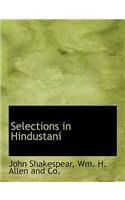 Selections in Hindustani
