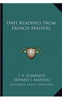 Unit Readings from French Masters