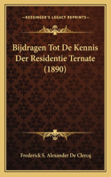 Bijdragen Tot De Kennis Der Residentie Ternate (1890)