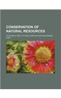 Conservation of Natural Resources
