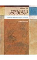 Reader for Introduction to Sociology: (English)