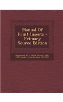 Manual of Fruit Insects