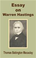 Essay on Warren Hastings