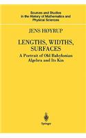 Lengths, Widths, Surfaces