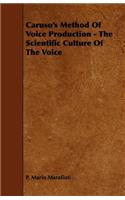 Caruso's Method Of Voice Production - The Scientific Culture Of The Voice