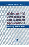 Widegap II–VI Compounds for Opto-electronic Applications