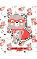 Superhero Sticker Book For Kids