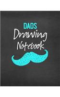 Dads Drawing Notebook: Dot Grid Journal Notebook