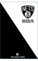 Brooklyn Nets - Brooklyn Notebook & Journal - NBA Fan Essential: Nets Striped Notebook & Journal - NBA Essentials - Nets Fan Appreciation