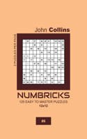 Numbricks - 120 Easy To Master Puzzles 12x12 - 6