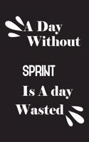 A day without sprint is a day wasted