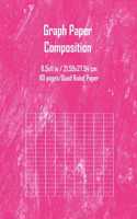 Graph Paper Pink Cover Notebook