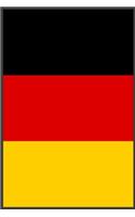 German Flag Notebook