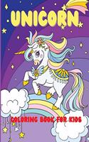 Unicorn coloring book for kids