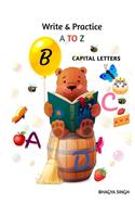 Write and Practice A TO Z Capital Letters