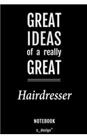 Notebook for Hairdressers / Hairdresser