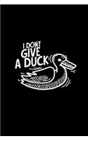 I don't give a fuck