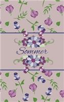 Sommer: Small Personalized Journal for Women and Girls