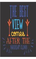 The Best View Comes After The Hardest Climb