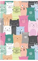 Discreet Password Book: Never Forget A Password Again! 5.5" x 8.5" Colorful Cute Cats Design, Small Password Book With Tabbed Large Alphabet, Pocket-Size Over 340 Record Us(1 Discreet Password Book)