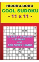 Hidoku-Doku - Cool Sudoku - 11 X 11 -