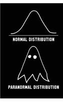 Normal Distribution: Funny Maths & Statistics Note Book Math Joke Gift (6" x 9" 132 Pages Graph Paper) for Statistician Mathematician