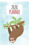 2020 Planner: Yearly Planner Monthly Calendar With Daily Weekly Organizer V5