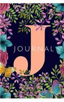 Journal: Floral Dot Grid