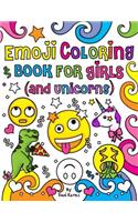 Emoji Coloring Book for Girls and Unicorns