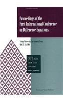 Proceedings of the First International Conference on Difference Equations