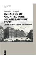 Dynamics of Architecture in Late Baroque Rome