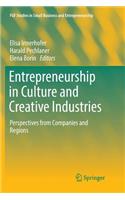 Entrepreneurship in Culture and Creative Industries