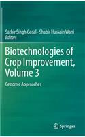 Biotechnologies of Crop Improvement, Volume 3