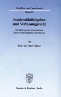 Sonderabfallabgaben Und Verfassungsrecht