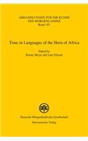 Time in Languages of the Horn of Africa