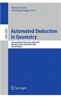 Automated Deduction in Geometry