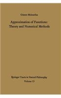 Approximation of Functions: Theory and Numerical Methods