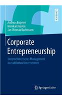 Corporate Entrepreneurship